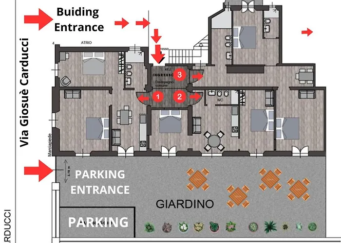 C1 Class Apartments, 2 Delux, Max 6 Persone Distante 15 Minuti A Piedi Da Fontana Di Trevi * Rome